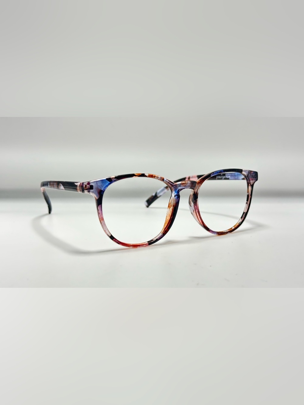 Eyeboydirect Chilling Multi-Color Oval Sunglasses Frames Only